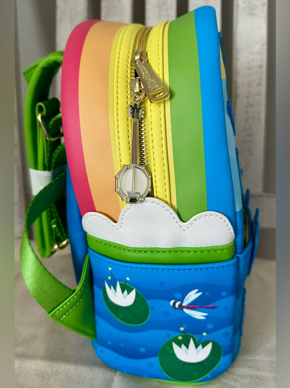 Loungefly Exclusive Muppets Rainbow Connections Mini Backpack & Wallet - Picture 10 of 13